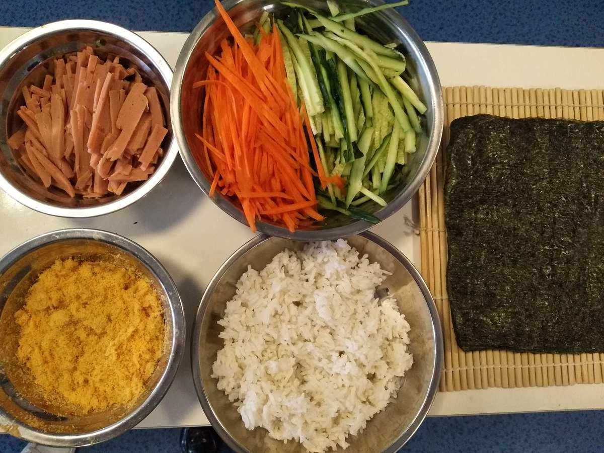 如何处理剩余的寿司材料